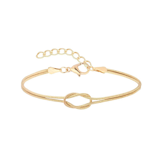 Coravanté™ Personalized Knot Bracelet with Elegant Touch
