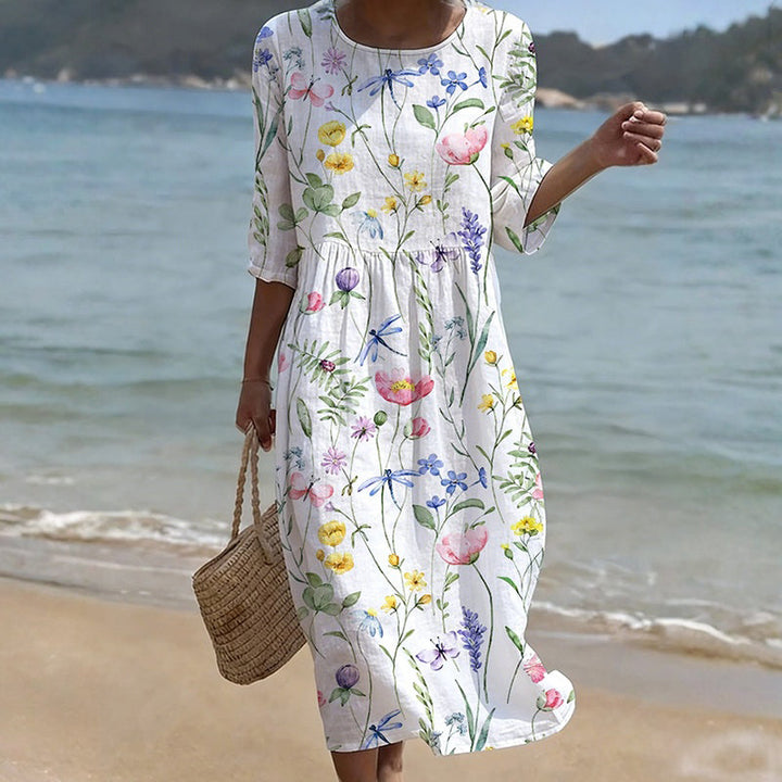 Nothwyn | Casual Dress with Floral Print
