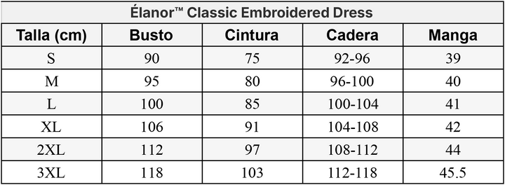 Élanor™ Classic Embroidered Dress