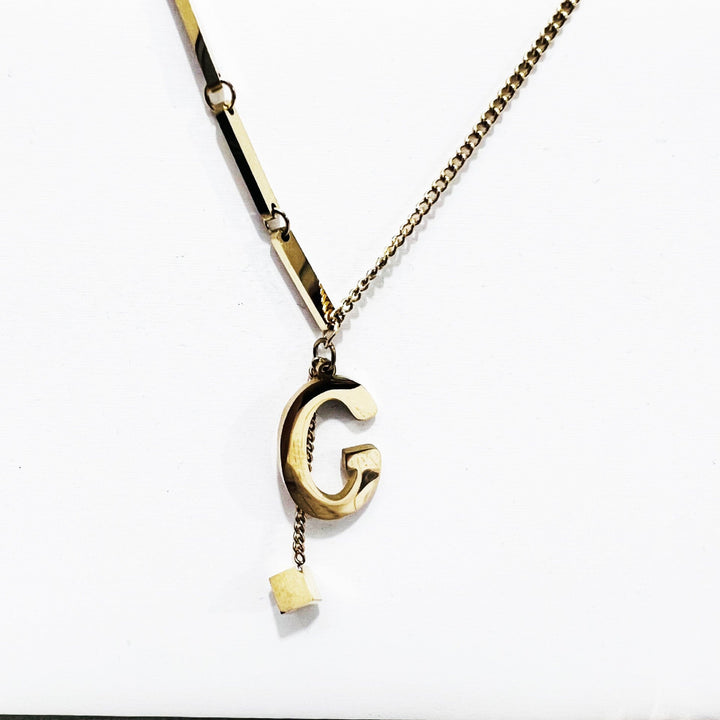 Blakely™ Necklace with Personalized Initial in Elegant Finish