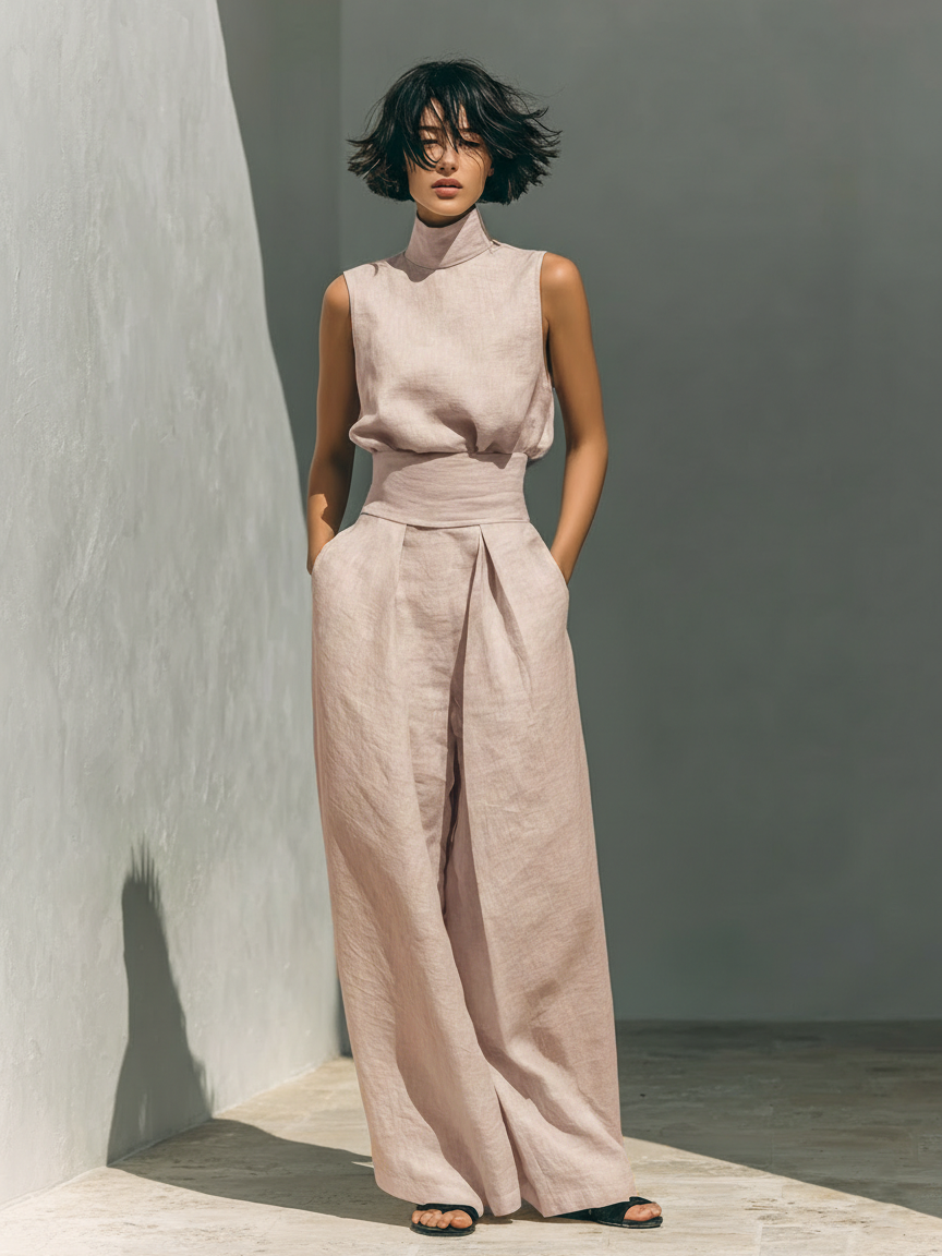 Jorevia™ MINIMALIST SET WITH WIDE PANTS
