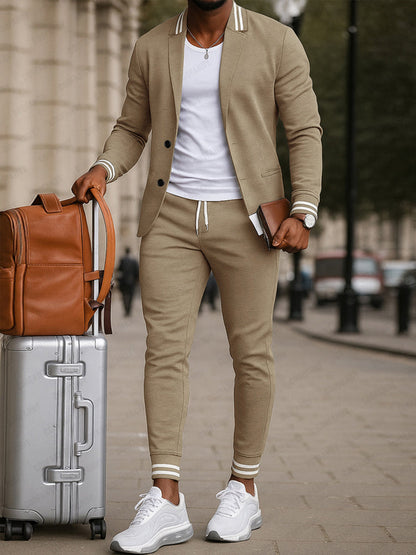 Durello™ Modern Men's Suit with Sophisticated Sports Style