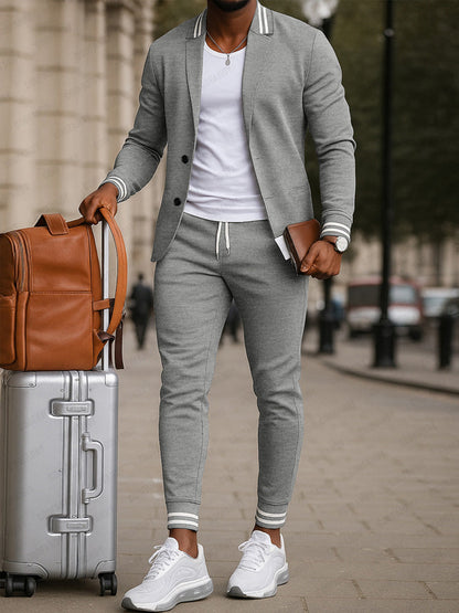 Durello™ Modern Men's Suit with Sophisticated Sports Style