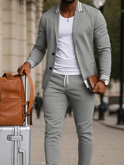 Durello™ Modern Men's Suit with Sophisticated Sports Style