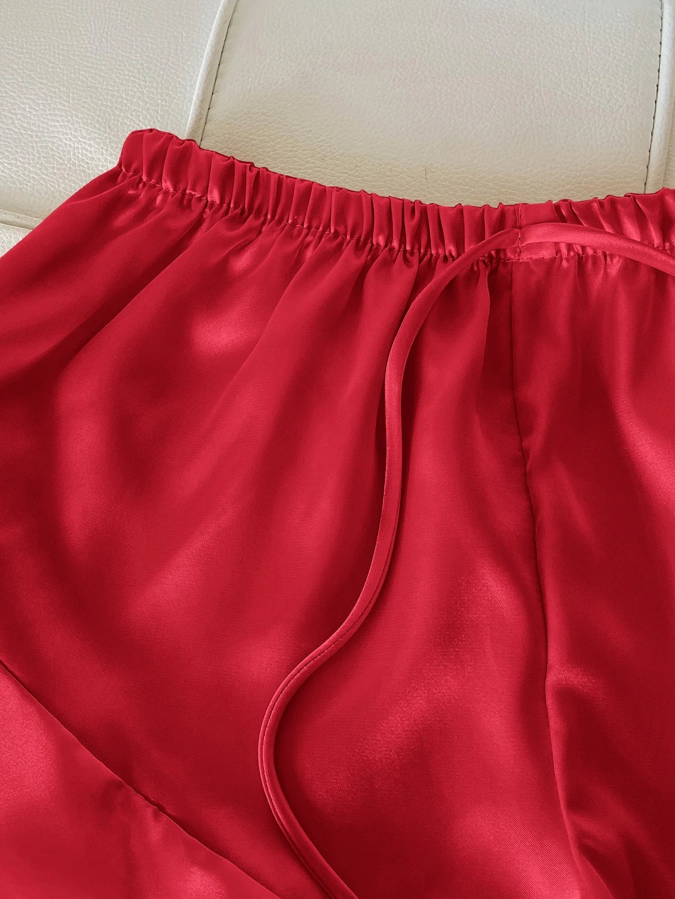 Jessa™ Complete Pajama Set with Satin Top and Shorts