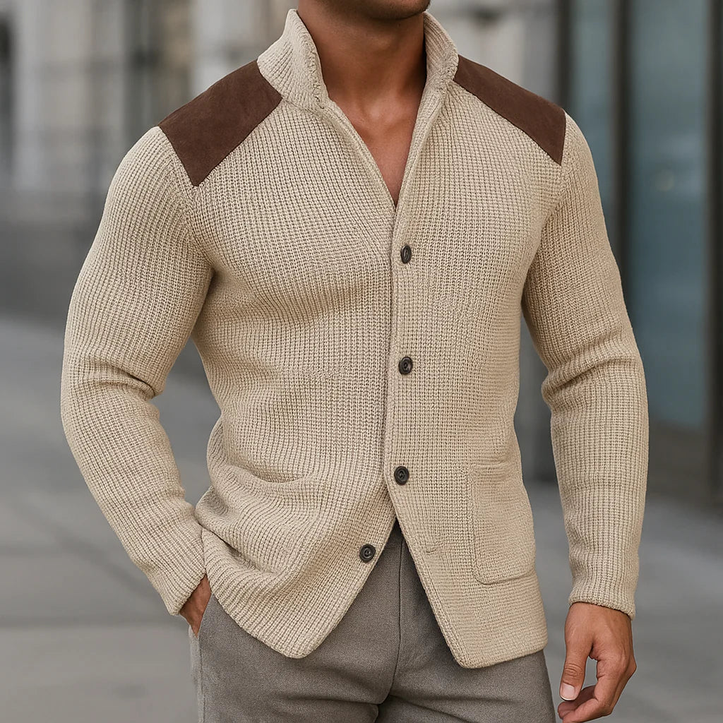 Axten™ Soft Knit Blazer with Texture