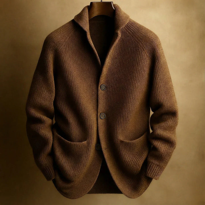 Cordano™ Timeless Wool Cardigan for Men