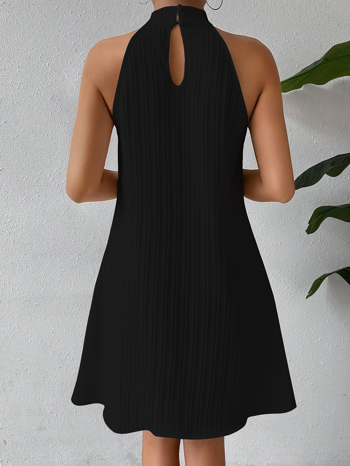 Alora™ Short Bohemian Striped Dress