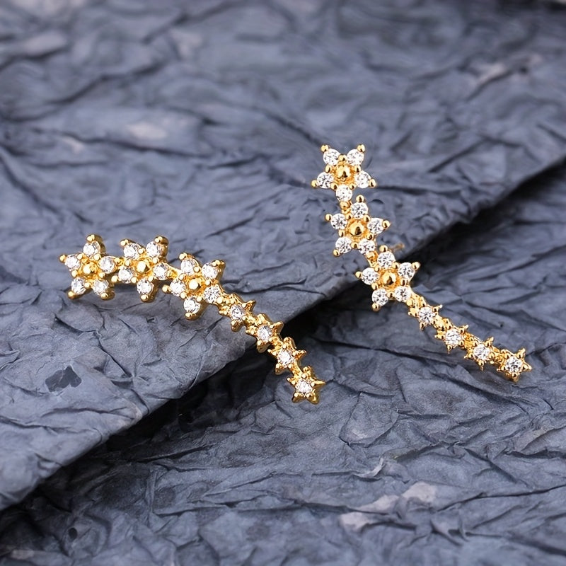 Soreya™ Elegant Floral Earrings with Timeless Style