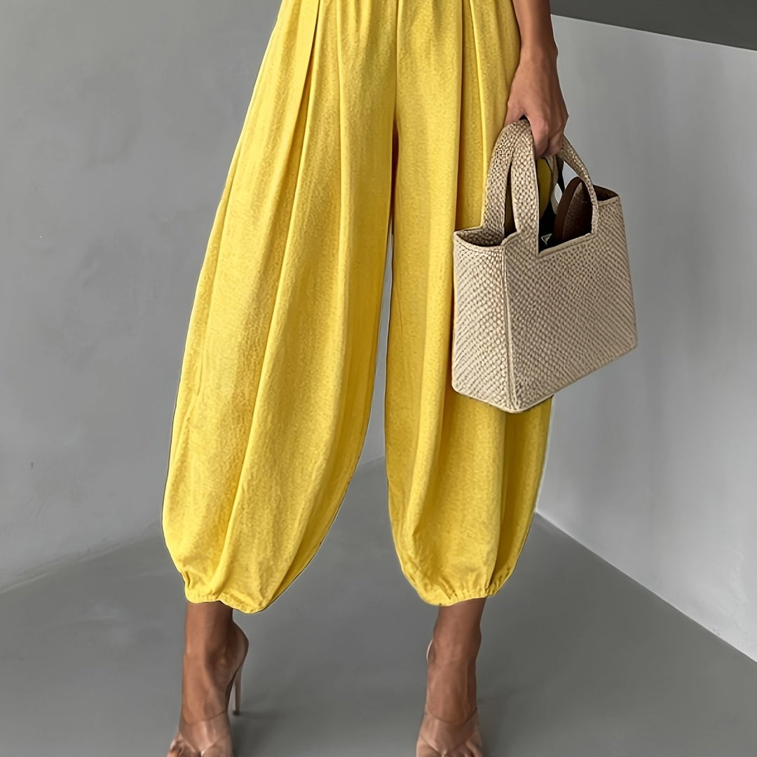 Harlyn™ Loose Fit Harem Pants with Relaxed Style