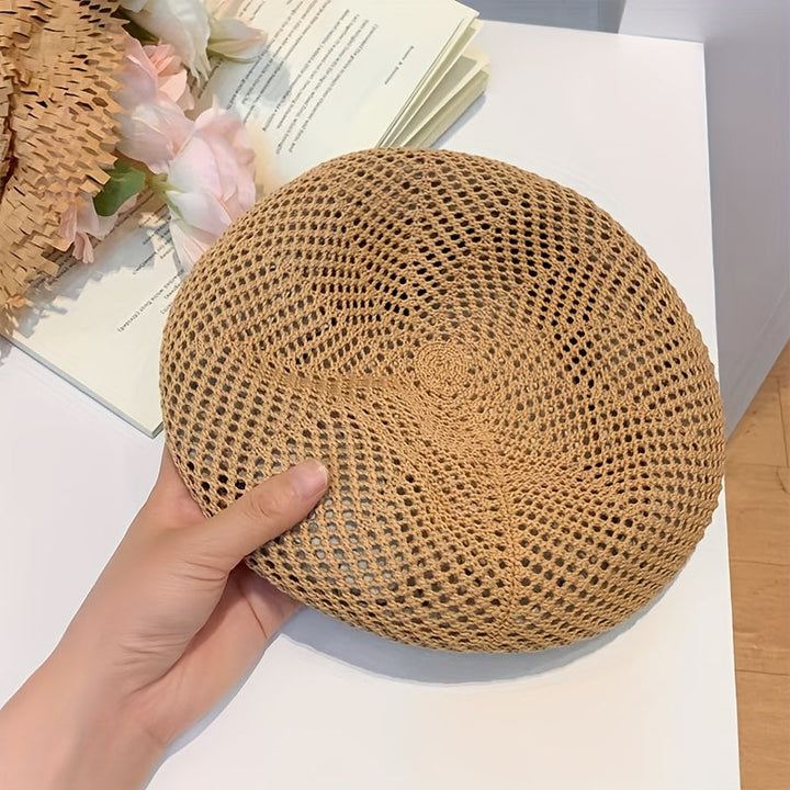 Livia | Vintage Breathable Beret for Women with Artistic Style