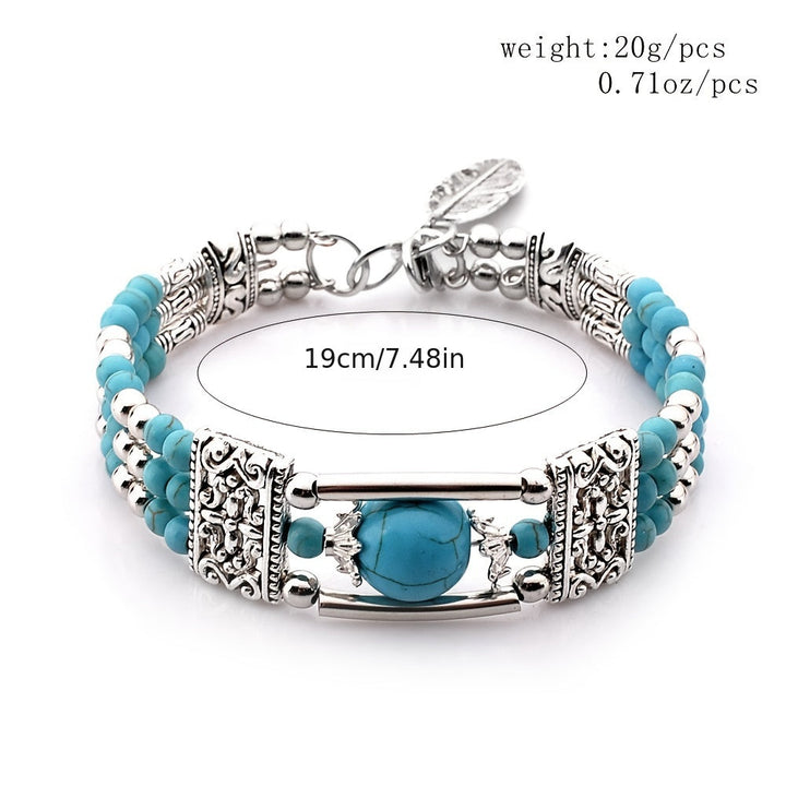 Jessae™ Natural Stone Bracelet with Artisan Style and Natural Energy
