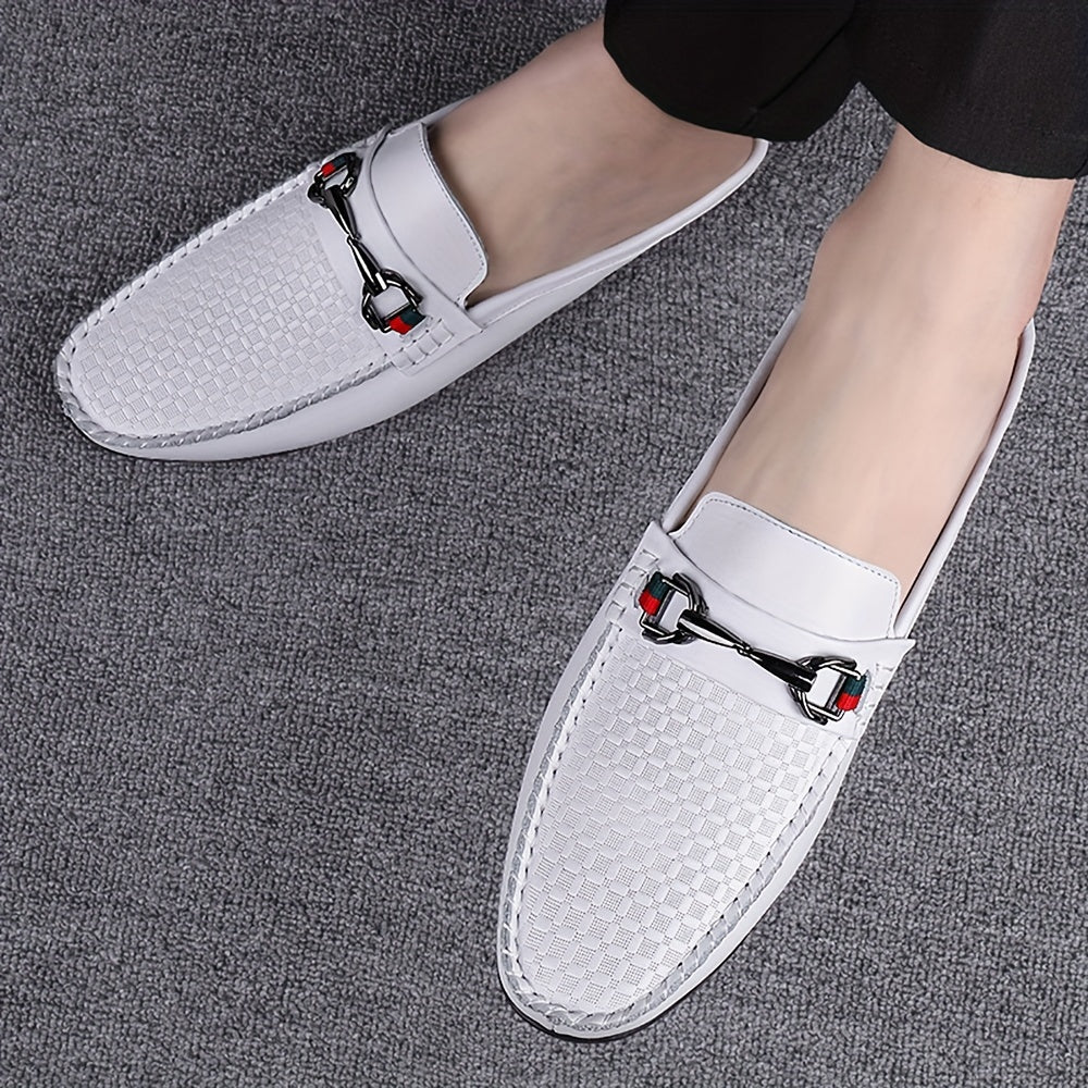 Caelric | Retro Mule Shoes for Men with Open Design and Maximum Comfort