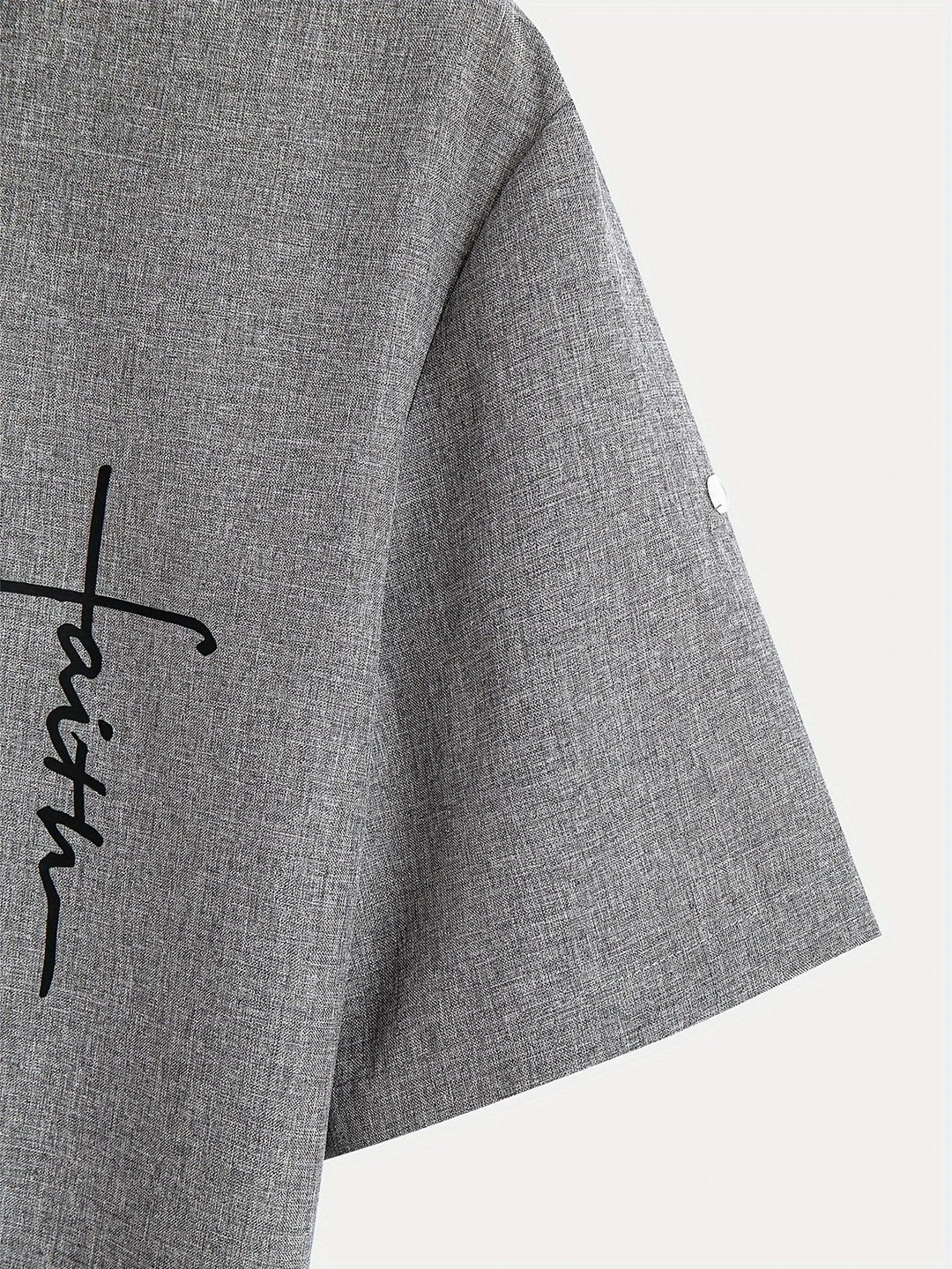 Hayes™ Elegant Short Sleeve High Neck Shirt