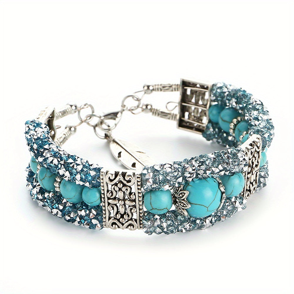 Jessae™ Natural Stone Bracelet with Artisan Style and Natural Energy