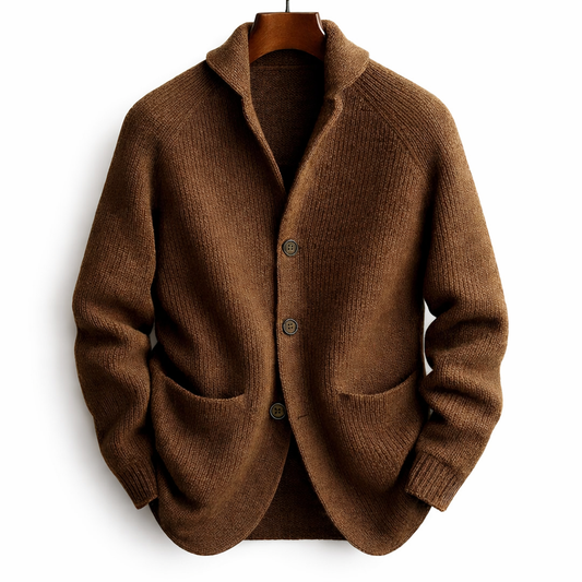 Cordano™ Timeless Wool Cardigan for Men