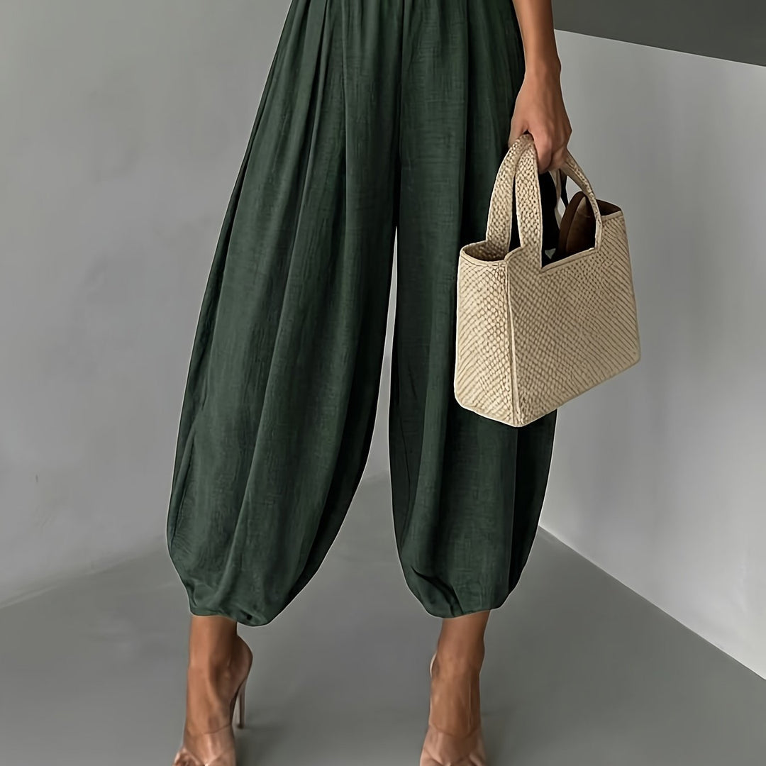 Harlyn™ Loose Fit Harem Pants with Relaxed Style