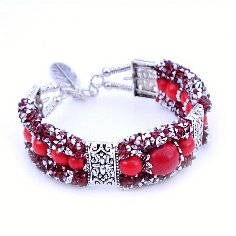 Jessae™ Natural Stone Bracelet with Artisan Style and Natural Energy