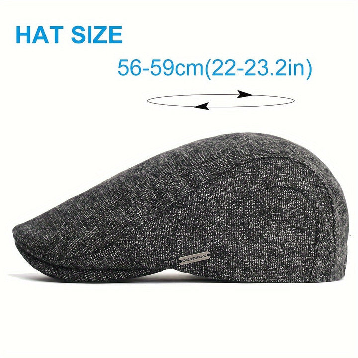 Horevik™ Retro Winter Cap with Classic Design and Soft Finish
