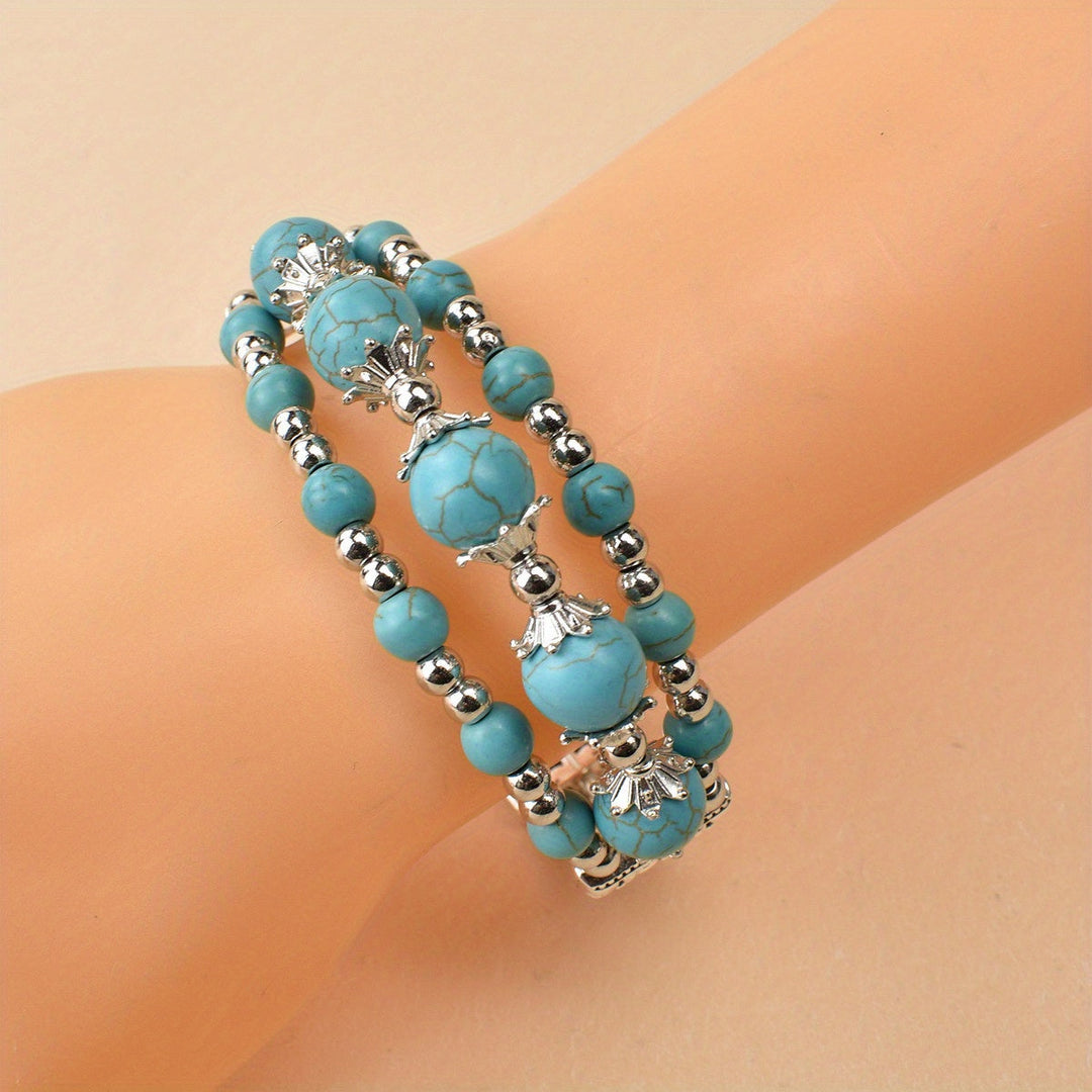 Jessae™ Natural Stone Bracelet with Artisan Style and Natural Energy