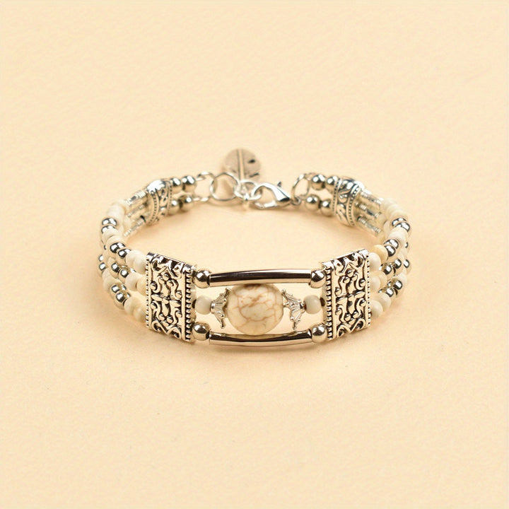 Jessae™ Natural Stone Bracelet with Artisan Style and Natural Energy