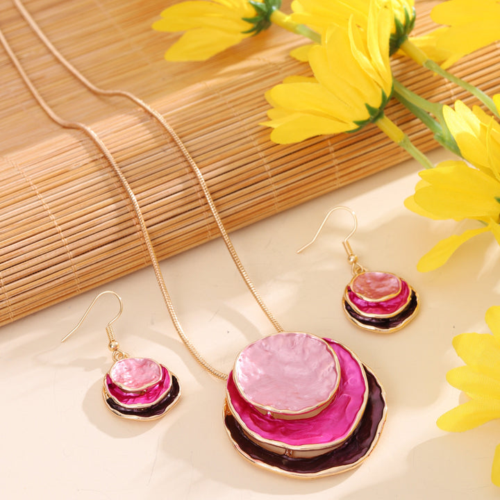 Vedae™ Elegant Flower Earrings with Gold Finish and Pearl