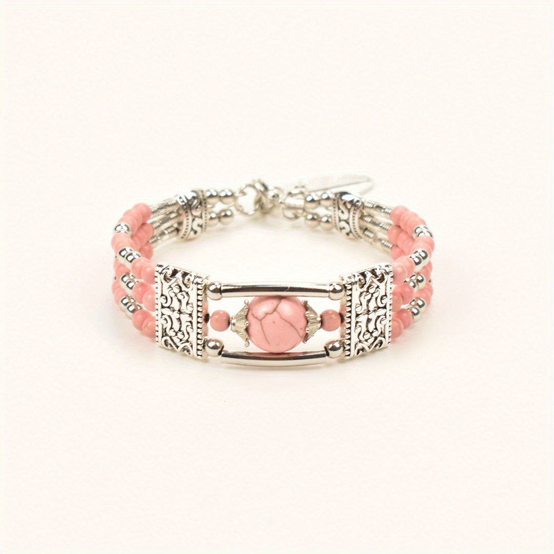 Jessae™ Natural Stone Bracelet with Artisan Style and Natural Energy