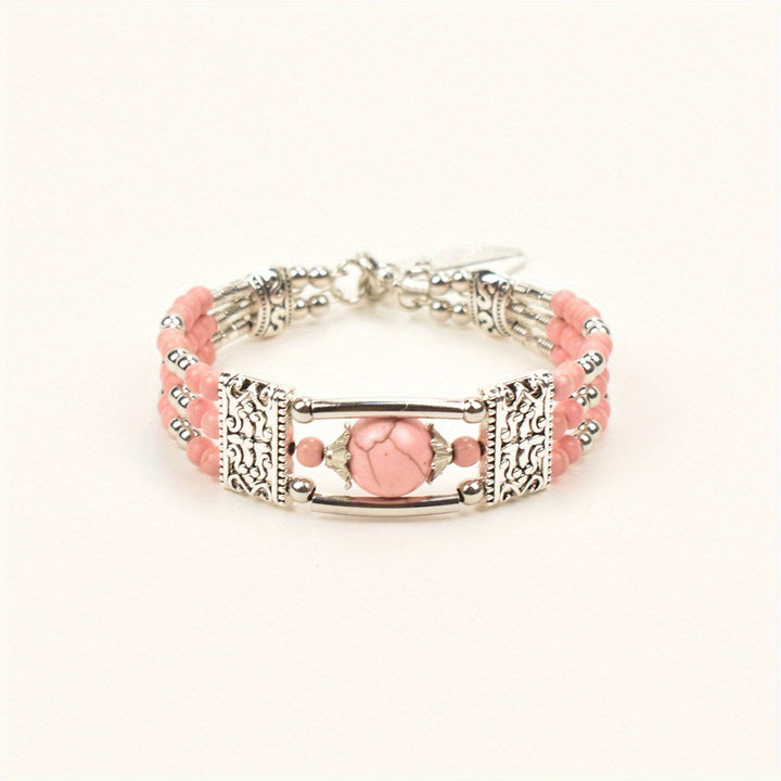 Jessae™ Natural Stone Bracelet with Artisan Style and Natural Energy