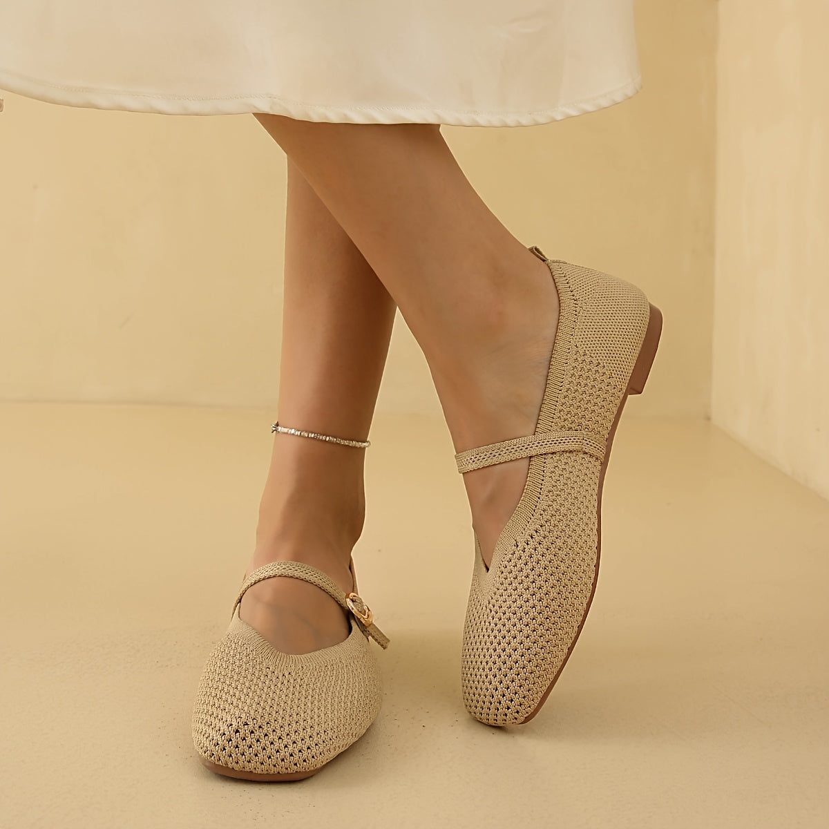 Rheira™ Elegant Mary Jane Ballet Flats for Women