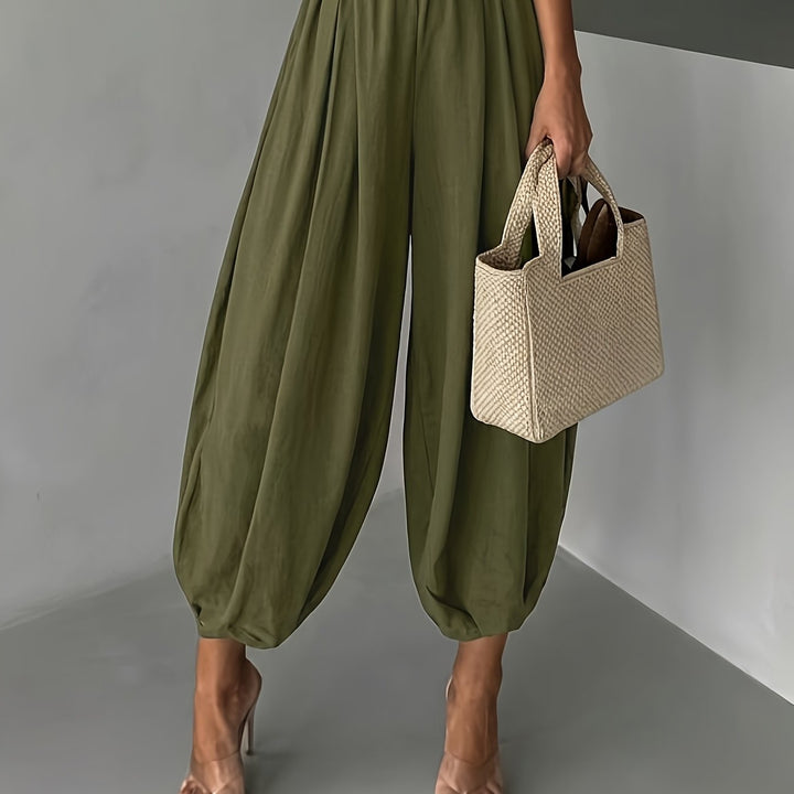 Harlyn™ Loose Fit Harem Pants with Relaxed Style