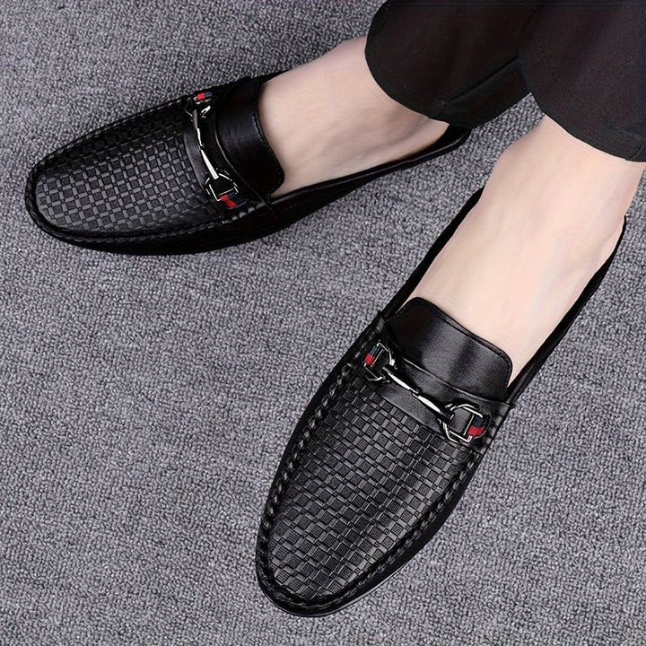 Caelric | Retro Mule Shoes for Men with Open Design and Maximum Comfort