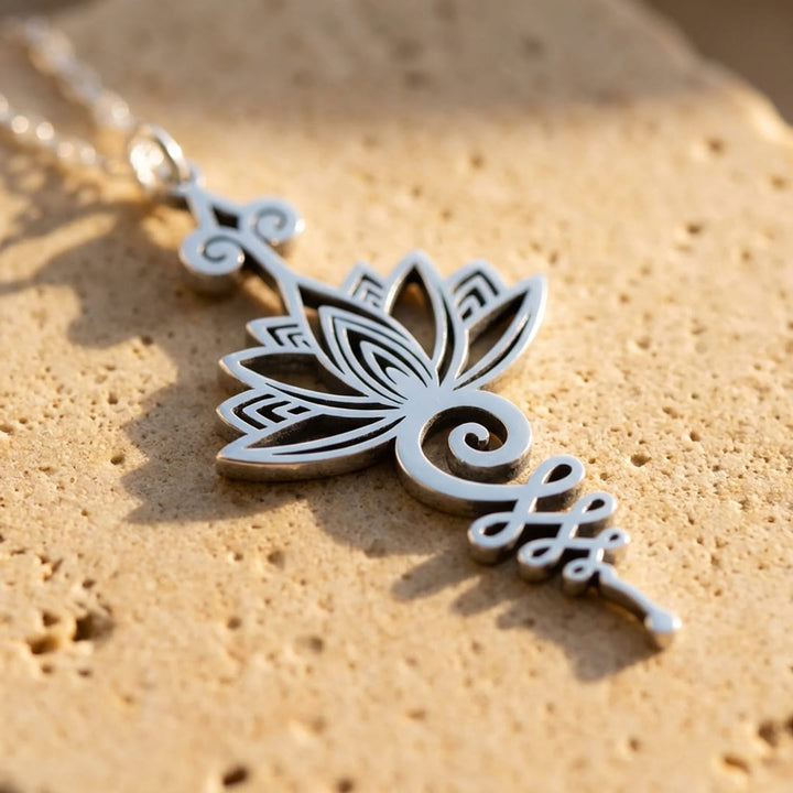 Posira™ Lotus Unalome Pendulum