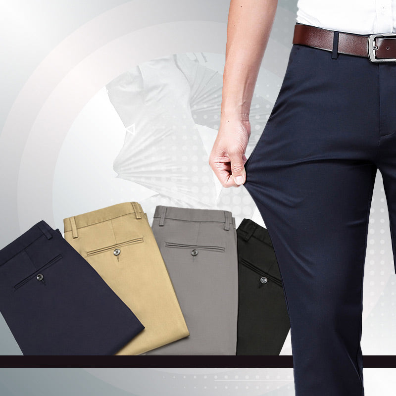 Quavero™ Classic Men's Pants with High Elasticity