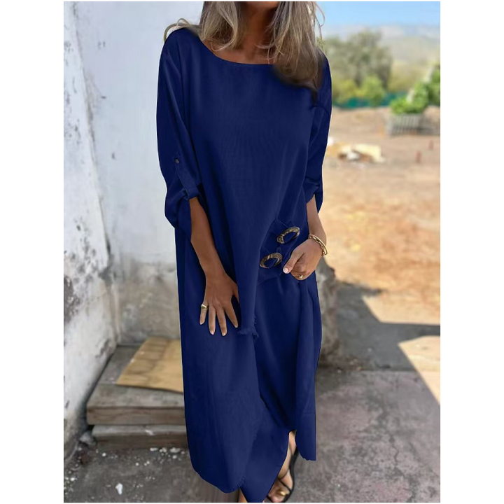 Quivelle™ Elegant Cotton and Linen 2-Piece Set