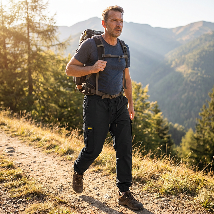 Aldric | Casual Cargo Pants for Men with Drawstring