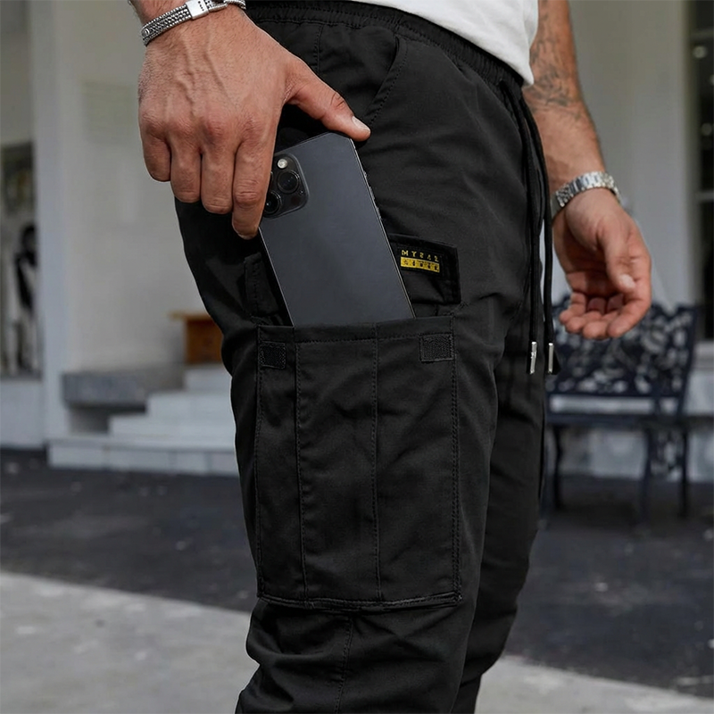 Aldric | Casual Cargo Pants for Men with Drawstring