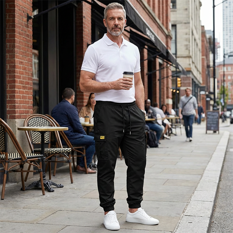 Aldric | Casual Cargo Pants for Men with Drawstring